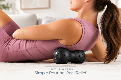 Portable Massager for Back, Neck, and Feet - VibeRelief™ 3 in 1 Orthorive