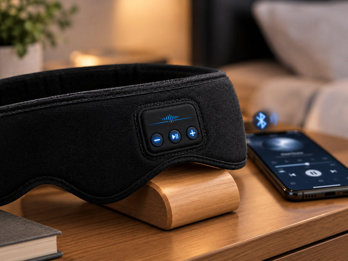 Slumbeat™ - Ultra Thin Bluetooth Sleep Headband for Side Sleepers Orthorive