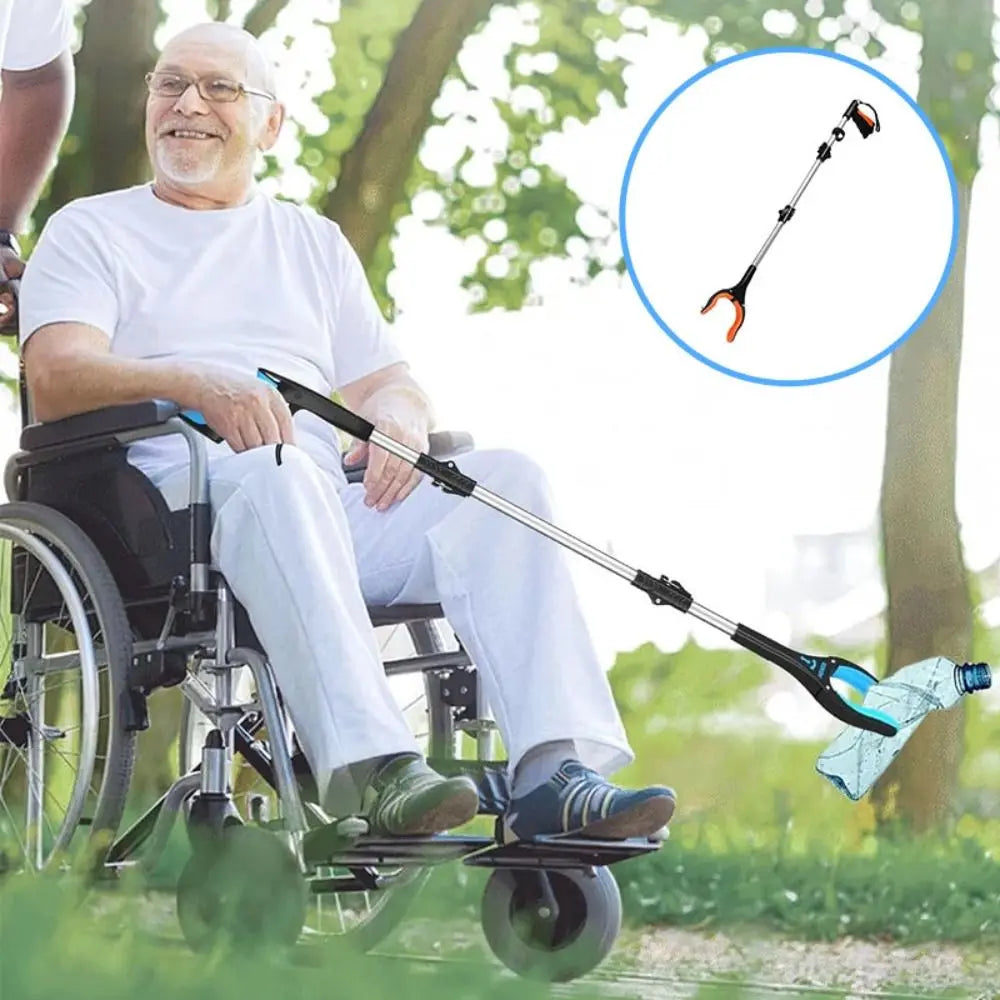 GrabberFlix - Pinza Plegable con clip Giratorio Mariattos